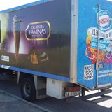 Camión para reparto de helado
